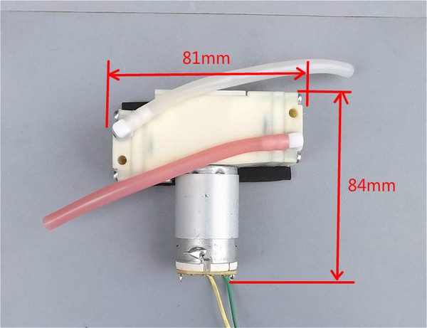 DIY DC 12V-15V Double Head Micro Vacuum Pump Suction mini electrical Diaphragm Pumps with two Silicone Tubes hot sale 12-15 V