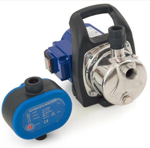 New Hot Selling 1200W 3500L/H Stainless Steel Water Pump with Pressure Switch Black AND Blue