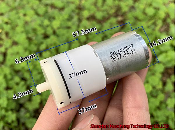 Brand new 3V~6V 370 Air pump 27mm DC6V electronic blood pressure meter/massage/coffee machine low noise micro pump~