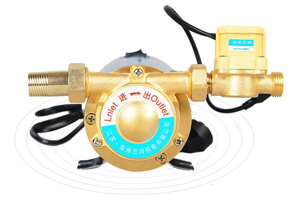 280W 220V 22L/Min electrical gas solar hot water heater stainless steel Water Pressure Booster Pump with automatic flow switch