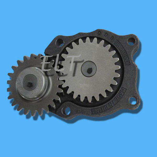 Komatsu Engine 6D102 PC200-6 Oil Pump Ass'y 6735-51-1111 6735-51-1110