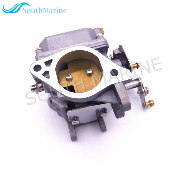 Boat Motor Carburetor Assy 69P-14301-00 69P-14301-10 69S-14301-00 69S-14301-10 for Yamaha 2-stroke 25HP 30HP E25B E30H 25B 30H Outboard Engi