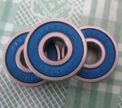 100pcs ABEC-9 608-2RS roller blades bearing 608RS 608 2RS roller skate wheel bearing 8*22*7 mm skateboard ball bearings