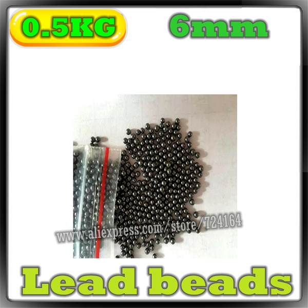 0.5kg 6mm Diameter Slingshot Solid Lead Balls Sling Shot Shooting Hunting Bow Arrow Compound Bow Catapult Hitting Ammo