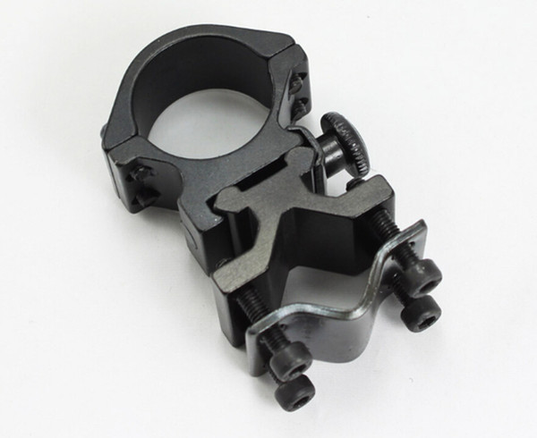 Pinch butterfly clip universal clamp, dovetail rail clip multi-tube clip, optical instruments stents, metal rail clip 8 characters flashligh