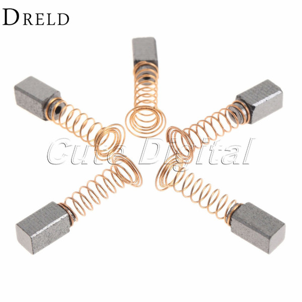 ools Power Tool Accessories 10pcs/5Pairs Mini Drill Accessories Carbon Brush Dremel Rotary Tool Spare Parts for Generic Electric Motor Po...