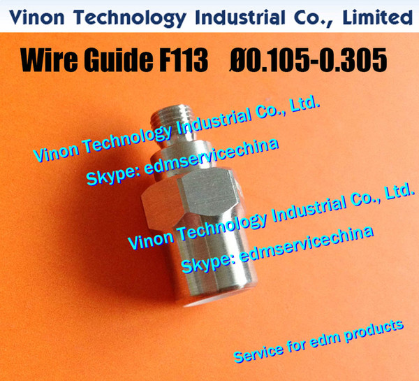 Ø0.255mm edm Wire Guide F113 Lower A290-8092-X716 for Fanuc A,B,C,iA,iB diamond guide d=0.255mm A290.8092.X716,A290-8110-X716,A2908092X716