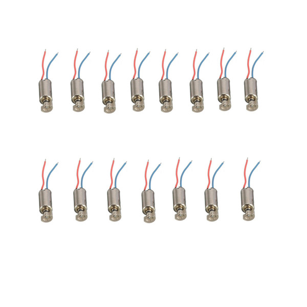 Powerful 14000RPM 2 Wires Miniature Micro Vibrating Vibration Vibrator Motor 6mm x 14mm DC 3V 15 PCS