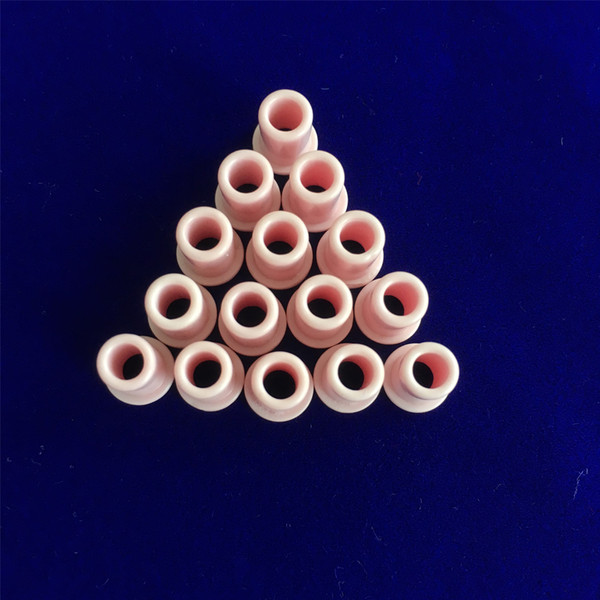 Industrial Ceramics Alumina Ceramic Eyelets Aluminium Oxide Textile Guides 95% AL2O3 Ceramic Eyelet Parts for Textile Machine
