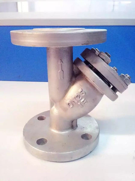 DN40Y Type Filter WCB Carbon Steel Stainless Steel Casting Flange Connection Pipeline Pre-filter Valve