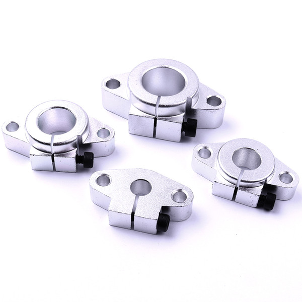 6pcs Flange Mount Linear Rail Shaft Support / Linear Rod Shaft Support SHF8 SHF10 SHF12 SHF16 SHF20 SHF25