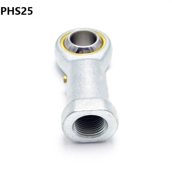 10pcs PHS25 25mm rod ends plain bearing Fish Eye rod end joint bearings high quality PHS 25