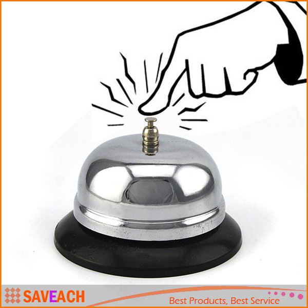 New Desk Kitchen Hotel Counter Reception Restaurant Bar Ringer Call Bell Service With retail box Free Shipping