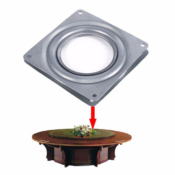 Lazy Susan Dining Table Turntable Bearing 4 inch Hotel Home Improvement Furniture Wheel Parts Industrial Rotary Table Bearing Swivel Plate