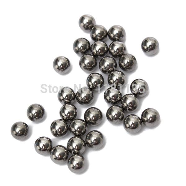 240pcs 4mm Dia Bicycle Wheel Bearing Carbon Stainless Steel Balls Silver Tone for Bike Hitting Slingshot Ammo Smooth Surface