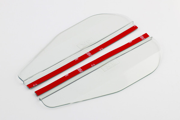 Quality Universal Car Rear View Side Mirror Flashing Car Mirror Cover Rainproof Blade DIY Auto Parts Mirror Covers