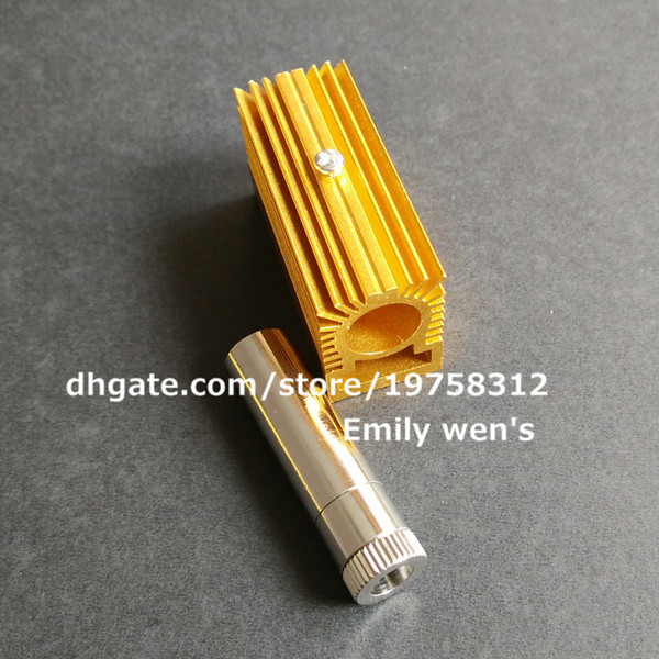 1pc 12x45mm 5.6mm Laser Diode Housing / Case + 1pc 12mm Cooling heat sink / Holder