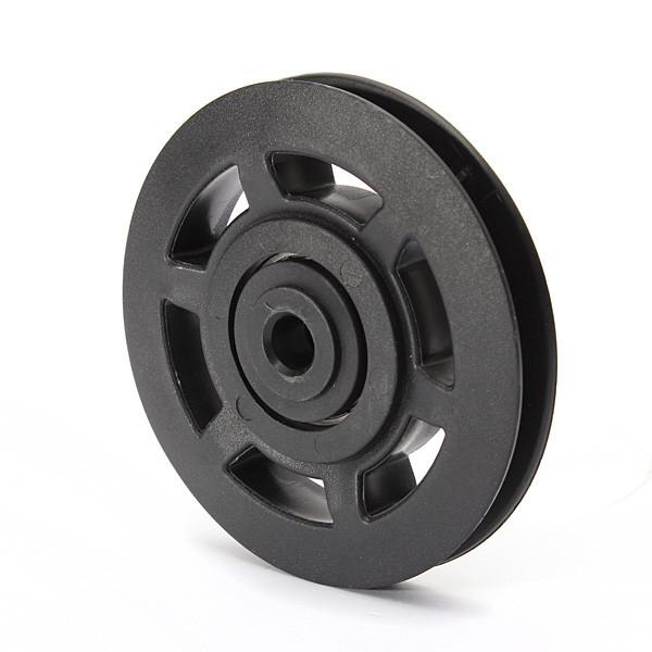 1pc General Fitness Equipment Parts Bearing Roller Wheel Cable 95mm ABS Material More Durable for Most of Fitness Equipment order<$18no trac