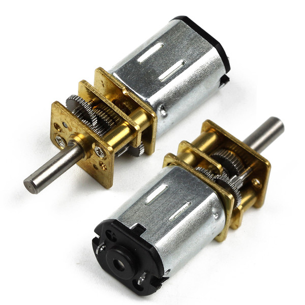 1pc N20 30/600/1000/1200RPM DC3/6/12V Micro DC Geared Motor Powerful Electric Mini Deceleration Gear Reducer Motors
