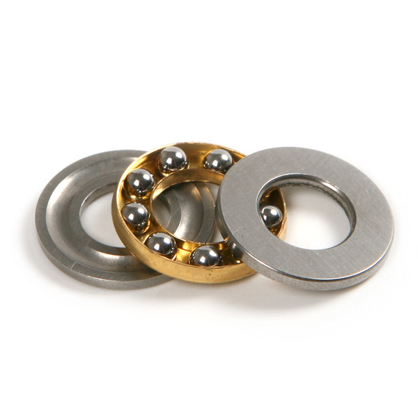 20pcs Pratical Miniature Thrust Bearings F8-16M F8-19M F8-22M F9-17M F9-20M F10-18M Metal Axial Ball Bearing Set