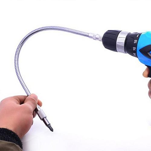 Wholesale- Metal Flexible Bending Shaft Extended Adapter Connector for Electronic Drill