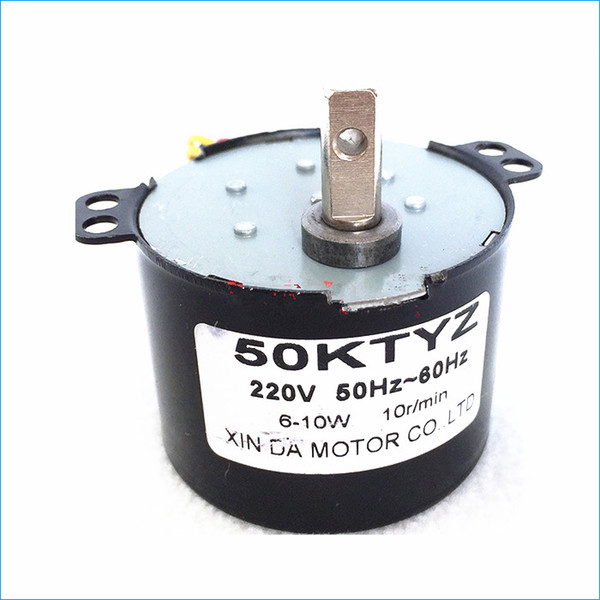 50KTYZ 220V ac Permanent magnet Synchronous electric motor,Reversible Controlled Low speed micro motors,Free Shipping J15022