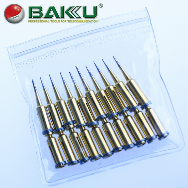 (20 pieces/lot) Original BAKU Accessoriy: Soldering Station Tips,ONLY For BK-938 SOLDERING STATION