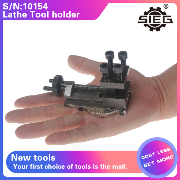 Mini Lathe Tool Holder Accessories 30 Degree Rotatable S/N : 10154 for SIEG C0 Mini Lathe Accessories Lathe Tool holder