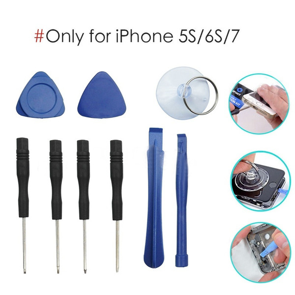 9 in 1 Opening Repair Pentalobe Screwdriver Tools Set Kit For iPhone 5/5S 6/6S 7 f011-LBCP237