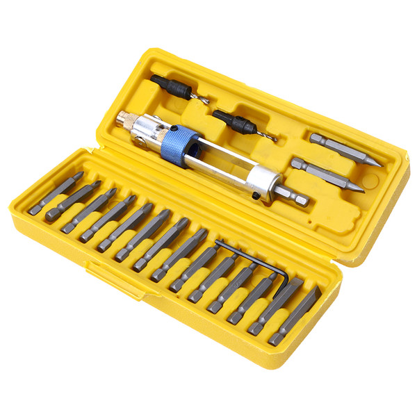 Multi Screwdriver Sets Updated 16 Different Kinds Head with Countersink