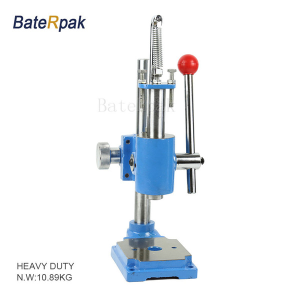 Manual press,BateRpak HIGH quality strong heavy duty desktop manual press machine, small punch machine,hand stamping machie