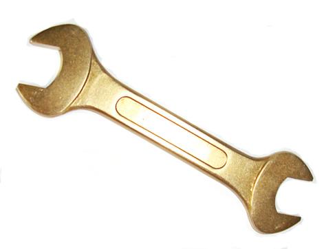 1011 5.5*7-16*17mm Al-Br Double Open End Wrench,Copper Spanner,spark free Aluminium Bronze Alloy Craftsman Hand Tools