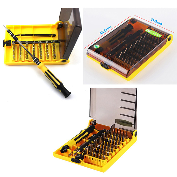 High Quality multi tool 45-in-1 Professional Hardware Screw Driver Tool Kit Cell Phone Repair Tool Set