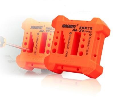 Magnetizer Demagnetizer Tool Orange Screwdriver Magnetic Pick Up Tool Screwdriver Magnetic Degaussing +NB