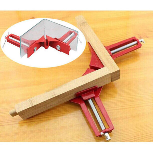 Multifunction 4inch 90 degree Right Angle Clip Picture Frame Corner Clamp Mitre Clamps Corner Holder Woodworking Hand Tool 100mm free shippi