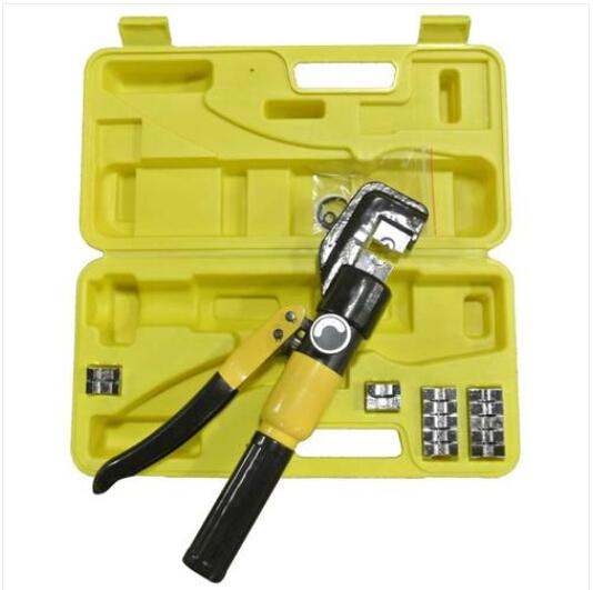 Free shipping Wholesales Domestic Use Hydraulic Pliers With Nine Dies Tool Box Tools