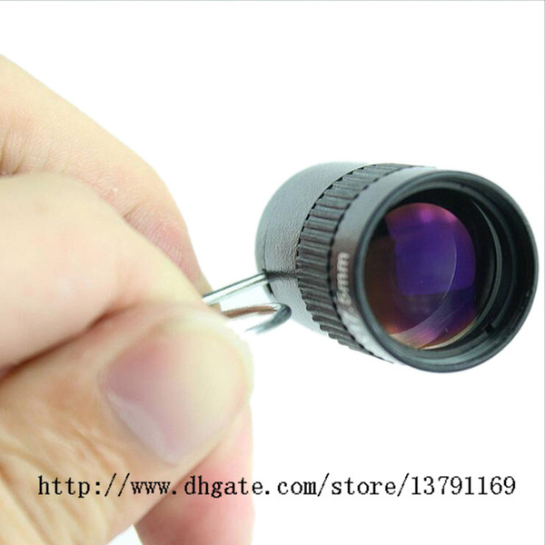 Compact Outdoor Spotting Scope New 2.5*17.5 Mini Pocket Monocular Spy Hidden Thumb Superfine Telescope Invisible Tool Black