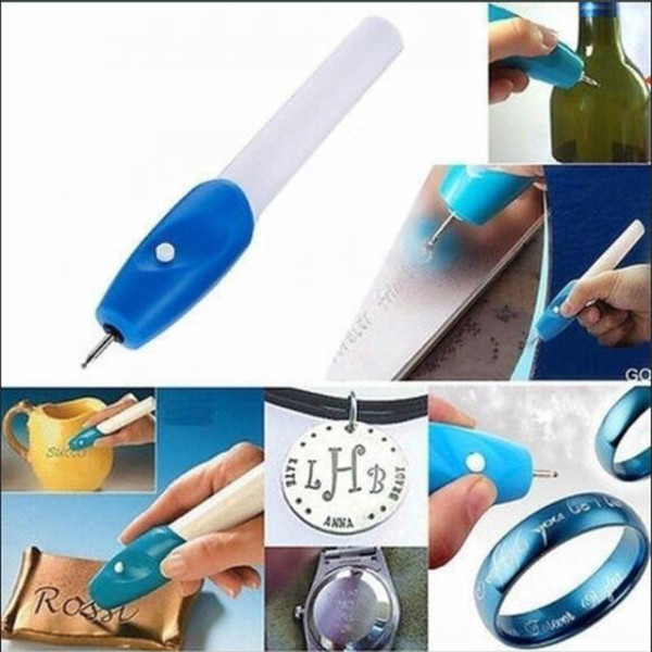 DHL Handheld Engraving Etching Hobby Craft Pen Rotray Toll for Glass Metal wood 2017 newest free shipping