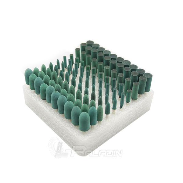 Rubber Mounted Abrasive Point Dremel Rotary Tool Accessories 100 pcs / box Assorted