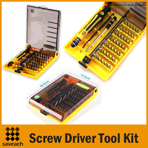 High Quality multi tool 45-in-1 Professional Hardware Screw Driver Tool Kit Cell Phone Repair Tool Set