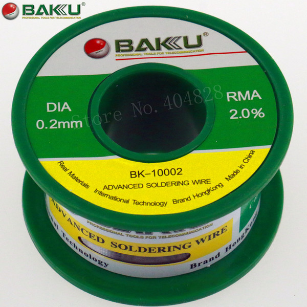 Dia.0.2mm, 45g Activated Advanced No-Clean Soldering Wire.High Wettability,Good Welding Effect,Shiny Solder Joints,No residue.