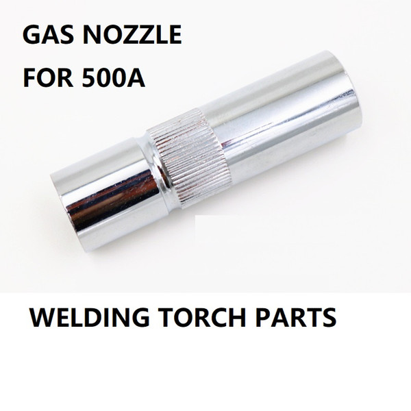 MIG / MAG CO2 Welding torch Gas nozzle Protective mouth for 500 A Red copper Surface galvanized Welding accessories High quality Good price