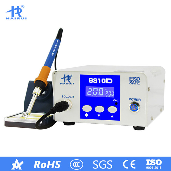 HAIRUI 9310D 110V/220V Iron Soldering Station Digital Display Lead-free 90W Solder Rework Station