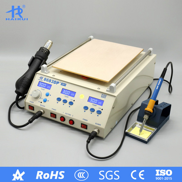 HAIRUI 8683DP+ 110V/220V Welding Station Digital Display 1260W 14 Inches 3 in 1 Separator Soldering Station