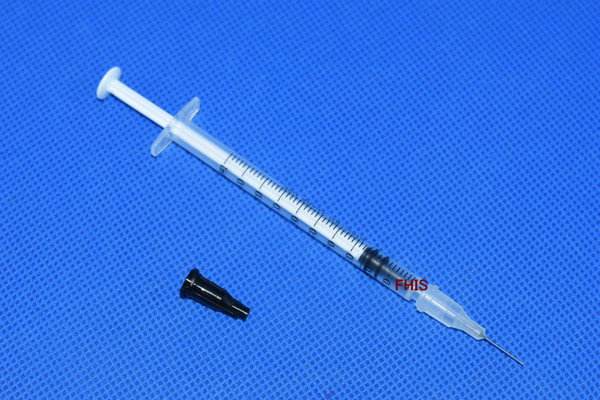 1ml / 1CC syringe needle + 27G 0.5 inches dispensing needles & sealing cap