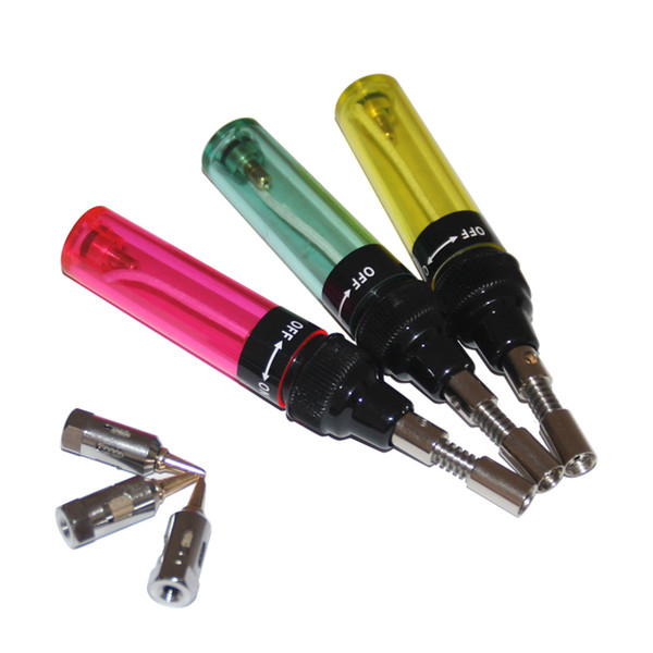 1300°C Butane Gas Blow Torch Solder Iron Gun Cordless WooleldinMini Cordless Butane Torch Gas Solder Pen Iron Gun Welding Compact Refillable