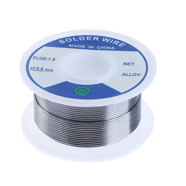 Lead-Free Tin Silver Solder Wire Flux 1.8 3% Silver 0.8mm Speaker DIY Material Solder Soldering Wire Roll