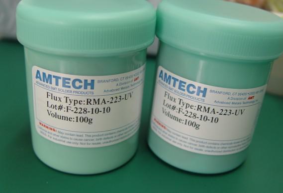 BGA AMTECH RMA-223-UV solder flux paste leaded 100g