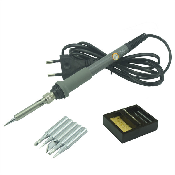 110V220V adjustable temperature soldering iron American standard European standard neutral heat switch set 60W set soldering iron