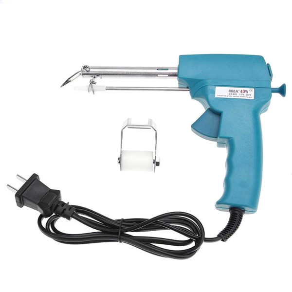 110-240V 60W manual soldering gun automatic solder wire feeding tool electric soldering iron weld for circuit borad